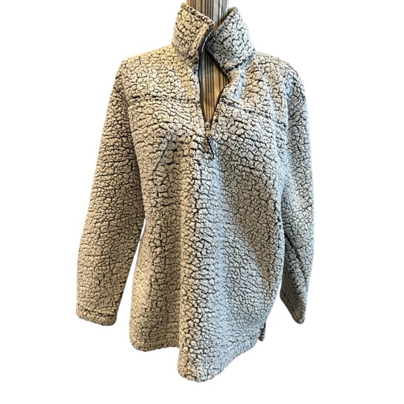 boxercraft Sherpa Quarter Zip Pullover, Warm & Cozy large - Picture 1 of 11